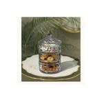 Elta Collection 3 Katlı Kristal Cam Şekerlik – Lokumluk, Kurabiyelik, Çerezlik, Sunumluk