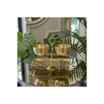Elta Collection Lüks Terazi Tasarım 2 Katlı Sunumluk Gold-Gümüş Metal Sunum Standı Kuruyemiş, Lokum, Çikolata, Tatlı