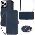 ELTEKER iPhone 13 Pro Max kılıfı, kapaklı kılıf, cep telefonu kılıfı iPhone 13 Pro Max cep telefonu zinciri, askılı ve standlı kart bölmeli, mükemmel koruma, RFID engelleyici çanta, deri kılıf, iPhone