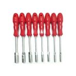 Eltos 8 Parça 14 mm Kırmızı Lokma Uçlu Tornavida Takımı