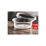 Eltron 150cc Şeffaf Sup Kase ve Kapak 100’lü | Kullan At Tatlı, Dondurma, Meze, Çerez Kabı