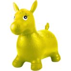 Elura Şişme Eşek Zıp Zıp Oyuncak 50X55 cm Sevimli Hayvan Figürlü Çocuk Bebek - Sarı