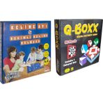 Elux Q-Boxx ve Kelime Avı - Resimli Kelime Bulmaca 3 Oyun Bir Arada (Q-Bitz) - Akça