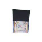 ELUX Siyah A4 Ebat Fon Kartonu 90 Gr. 10 Adet