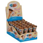 Elvan Toto Cornet Gofret Yer Fıstıklı 25 Gr. 24lü (1 Kutu) - 600 gr