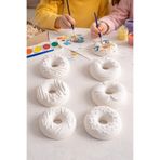 elvanhobi Donut dekoratif Taş Boyama Seti – Kendin Boya Hobi & Eğlence Kiti(boya ve fırça dahil değil)