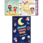 Elveda Bez Merhaba Tuvalet - Uyudum Büyüdüm - Eğlenceli Boyama Kitabım 3'lü Set