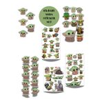 elviano 6'LI BABY YODA STİCKER SET AJANDAYA UYGUN