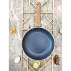Elvira Granit 2 Parça Krep Tava-Gri (28-30 Cm)