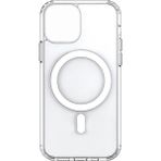 Elvita Apple iPhone 12 Pro Max Magsafe Uyumlu Kılıf (Kablosuz Şarj Cihazına Uyumlu ) - Şeffaf