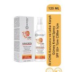 ELVONS Koruyucu ve Leke Karşıtı Güneş Kremi Sprey SPF 55+ Tüm Ciltler İçin 125 ML