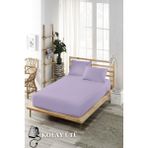 Ely Parker Kolay Ütü Lastikli Çarşaf Takımı-Tüm Ebatlar-Yüksek Yataklar-Lila - 90 x 190 cm
