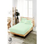Ely Parker Kolay Ütü Lastikli Çarşaf Takımı-Tüm Ebatlar-Yüksek Yataklar-Yeşil - 90 x 190 cm