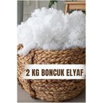 Elyaf Sepeti %100 Boncuk Elyaf 2 Kg Yastık Yorgan Oyuncak Malzemesi