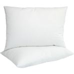 Elyaf Sepeti 2 Adet %100 Doğal Pamuk Dolgulu 50*70 Pamuk Yastık - 50 x 70 cm - Beyaz