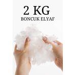 Elyaf Sepeti 2 Kg Silikon Beyaz Kaliteli Saf Boncuk Elyaf Yastık Dolgusu Amigurumi Dolgusu Beyaz2