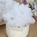 Elyaf Sepeti 5 kg Silikonlu Boncuk Elyaf Dolgu ve Dolum Malzemesi - 50 x 70 cm - Beyaz