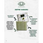 Elyapımı Meşe Külü Defne Sabun 120 Gr. - Yeşil