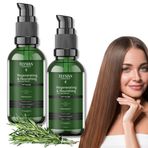 Elysian Essence Biberiyeli Saç Serumu 2'li Set Hızlı Uzama Etkili ve Dökülmeye Karşı - Organik Argan Yağı, Vitamin E, Keratin