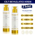 Elysian Essence Cilt Beyazlatıcı | Kararma Giderici Krem 2'li Set - Genital Bölge, Koltuk Altı, Bikini Bölgesi, Dirsek ve Vücut 100ML