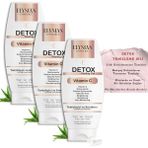 Elysian Essence Detox Peeling Jel 3'lü Set | Ölü Hücre Arındırıcı Temizleme Jeli | Yüz ve Vücut Temizleyici | Aha Bha, Vitamin C, Niacinamide - standart