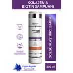 Elysian Essence Kolajen (Collagen) & Biotin & Hyaluronic Acid Şampuanı | Copper Peptidli Dolgunlaştırıcı Bakım 300ml