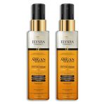 Elysian Essence Organik Argan & Keratin Sıvı Saç Kremi 2'li Set – Durulanmayan, Dökülme Karşıtı, Onarıcı ve Dolgunlaştırıcı Bakım Spreyi 150 ML