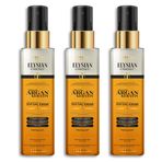 Elysian Essence Organik Argan & Keratin Sıvı Saç Kremi 3'lü Set – Durulanmayan, Dökülme Karşıtı, Onarıcı ve Dolgunlaştırıcı Bakım Spreyi 150 ML