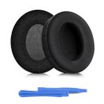 ELZO Audio-Technica ATH M50XBT M50X M40X, HyperX Cloud/Flight/Alpha/Stinger, SteelSeries Arctis 7X/9X/Pro, Sony MDR V6/V7 için yedek kulak yastığı, kulaklık, mozaik siyah