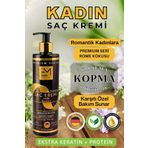 EM AMANOS BEAUTY Kadın Saç Kremi - Rome Kokusu - Ekstra Keratin Protein Doğal Yağlar Içerir Kırılma Kopma Karşıtı