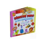 Ema Çocuk Dinozor Dodo Ile Ilk Kelimelerim (İNGİLİZCE - TÜRKÇE) (KARTON KİTAP) & 2 Yaş