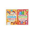 Ema Çocuk Harfleri Öğreniyorum-çizgileri Çiziyorum 5-6 Yaş 2 Kitap Okul Öncesi