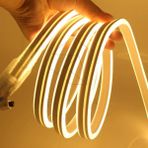 Ema Dükkan 10 Metre 220 Volt Gün Işığı Neon Led Tak Çalıştır 8x16mm Esnek Hortum Led Suya Dayanıklı Şerit Aydınlatma