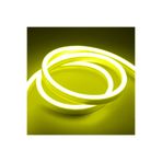 Ema Dükkan 10 Metre Limon Sarısı 220 Volt Neon Led Tak Çalıştır Şerit Neon Led Aydınlatma 8x16 Mm Hortum Led