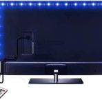 Ema Dükkan Tv Monitör Arkası Kumandalı RGB Şerit Led İç Mekan Led Işıldak | Animasyonlu RGB Şerit Led (4 Metre)