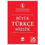 Ema Kitap Karton Kapak Büyük Türkçe Sözlük