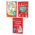 Ema Kitap Resimli Türkçe Ingilizce Ve Atasözleri Deyimler Sözlükleri - 3 Kitap Set Tdk Uyumlu