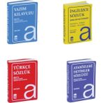 Ema Kitap Sözlük Seti 8. Sınıf Öğrencileri İçin İngilizce Türkçe ve Türkçe Sözlükler