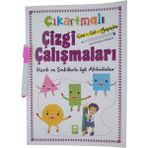 Ema Ofis Çıkartmalı Çizgi Çalışması Renk ve Şekil Ema Çocuk