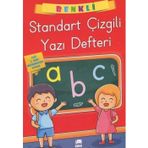 Ema Standart A4 Çizgili Renkli Güzel Yazı Defteri