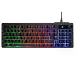 Emachines, Eak860, Siyah, Usb Kablolu, Rainbow Backlight, Membran Tuşlar, Türkçe Q, 100 Tuşlu, Klavye