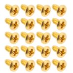 eMagTech Elektrik gitar için anahtar vidaları 3 mm dişli 3/5 yollu seçim şalteri Stratocaster ile uyumlu Telecaster Gold 20 adet ile uyumlu