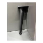 Emaks Bone Metal Ayak 20cm Mat Siyah Kanepe Koltuk Dolap Sehpa Puf Tv Ünite Modern Mobilya Ayağı