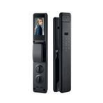 EmaksPrime Akıllı Kilit Galaxy10 Ultra, Yüz Tanıma, Parmak İzi, Wi-Fi, Kart Okuyucu, Görüntülü Görüşme, Siyah