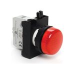 Emas B060XK Kırmızı Kontak Bloklu Led Sinyal Lambası