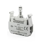 Emas BM 100-230V AC Ledli Mavi Sinyal Blok Butonu