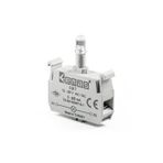 Emas CB7 12-30V AC/DC Ledli Mavi Sinyal Blok Butonu
