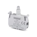Emas CBX 48V AC/DC Kırmızı Ledli Sinyal Blok Butonluk