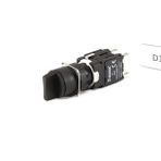 Emas D101YS30 2NA 16mm Siyah Yuvarlak Seçici Buton