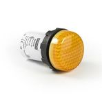 Emas MBSP220S 220V AC Sarı Petekli Cam Led'li Monoblok Sinyal Lambası